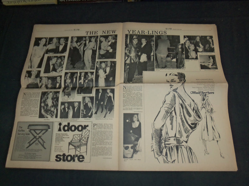 1979 JANUARY 19-26 W MAGAZINE - GREAT STORIES, PHOTOS & ADS - NP 3353