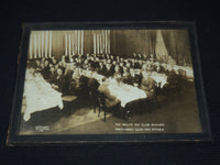 1923 PHI DELTA PHI CLUB DINNER - ARMY - NAVY CLUB FRAMED PHOTO - 14 1/2x11- #214