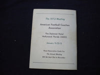 1971 AMERICAN FOOTBALL COACHES ASSOCATION MAGAZINE - SUMMER MANUAL - SP 3625P
