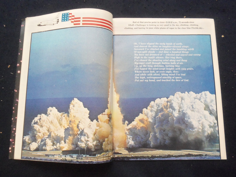 1986 MEMORIAL TO THE SPACE SHUTTLE - HEROES OF THE HEAVENS MAGAZINE - ST 1952D