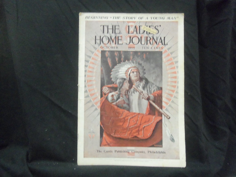 1900 OCTOBER LADIES' HOME JOURNAL MAGAZINE - GREAT ILLUSTRATIONS & ADS - ST 1607