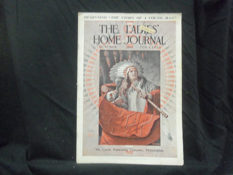 1900 OCTOBER LADIES' HOME JOURNAL MAGAZINE - GREAT ILLUSTRATIONS & ADS - ST 1607