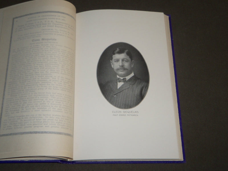 1914-1918 I. O. O. F. GRAND ENCAMPMENT OF PENNSYLVANIA BOOK LOT OF 3 - KD 4930