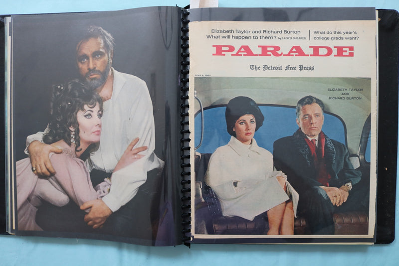 ELIZABETH TAYLOR SPIRAL BOUND MAGAZINE PHOTO ALBUM - #24