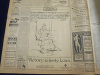 1919 MAY 7 NEW YORK TIMES - MILLION CHEER 77TH ON 5TH AVENUE - NT 9240