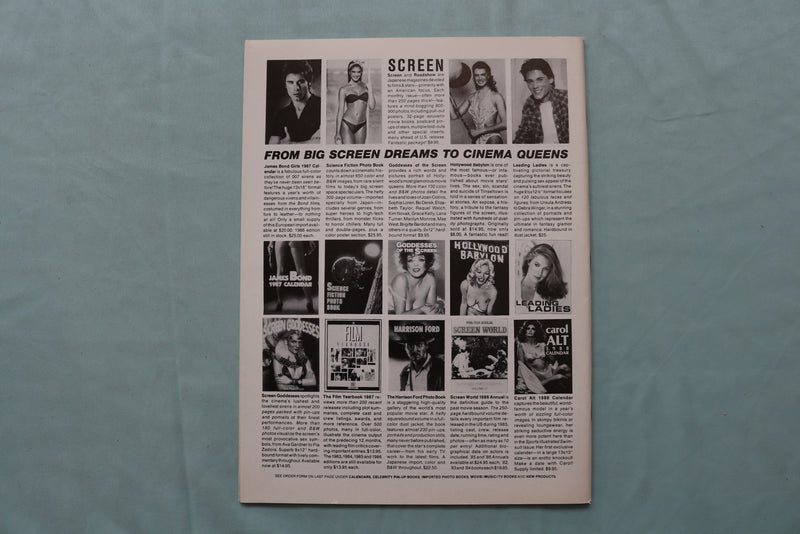 1987 MAY-JULY PREVUE MAGAZINE - MEL GIBON COVER - E 19769