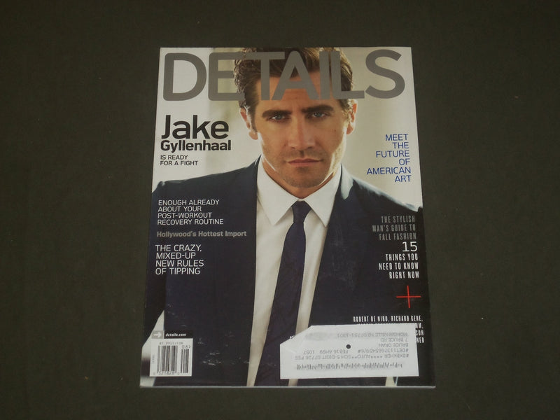 2015 AUGUST DETAILS MAGAZINE - JAKE GYLLENHAAL COVER - B 1681