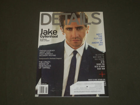 2015 AUGUST DETAILS MAGAZINE - JAKE GYLLENHAAL COVER - B 1681