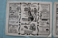 1965 NEW CLIFTON THEATRE PROGRAM - THE BEATLES HELP-LOT OF 2 -CLIFTON,NJ- K 2534