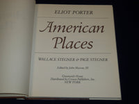 1993 American Places by Wallace Stegner, Eliot Porter and Page Stegner - I 318