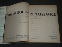 1967 THE AGE OF THE RENAISSANCE HARDCOVER BOOK - GREAT PRINTS - I 435