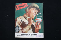 1943 OCTOBER 30 COLLIER'S MAGAZINE - AN ARMY MAN EATING RICE COVER - E 11040