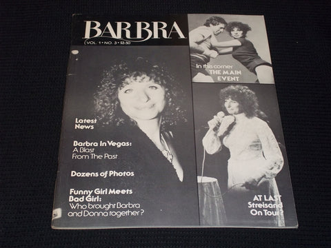 1979 VOL 1 #3 BARBRA MAGAZINE - BARBRA STEISAND FRONT COVER - E 16061