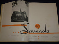 1947 SEMINOLE UNIVERSITY OF FLORIDA YEARBOOK - GAINESVILLE - PHOTOS - YB 421