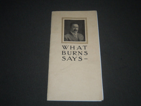 1913 WHAT BURNS SAYS MODERN FORGERY 4