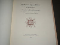 1961 THE PORTRAIT OF JOHN MILTON AT PRINCETON BY JOHN RUPERT MARTIN BOOK- I 1227