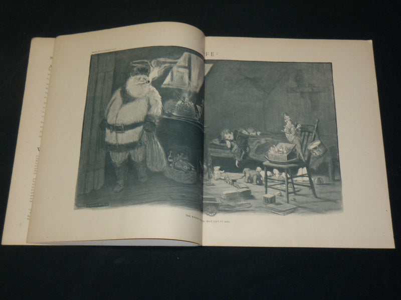 1906 DECEMBER 20 LIFE MAGAZINE - CHRISTMAS GIFTS COVER - NICE ILLUS. - B 4589Z