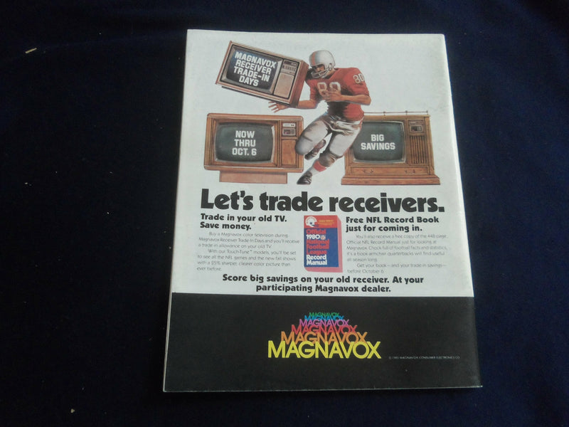 1980 SEPTEMBER 27 PENN STATE UNIV VS UNIV OF NEBRASKA FOOTBALL PROGRAM -ST 5882O