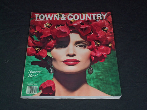 1989 DECEMBER TOWN & COUNTRY MAGAZINE - CINDY WAITE COVER - SP 2689