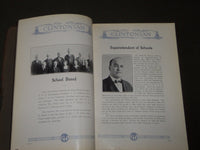 1925 THE CLINTONIAN CLINTON HIGH SCHOOL YEARBOOK - IOWA - PHOTOS - YB 1446