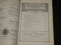 1922 DAUGHTERS OF THE AMERICAN REVOLUTION MAGAZINE LOT OF 2 ISSUES - J 6943
