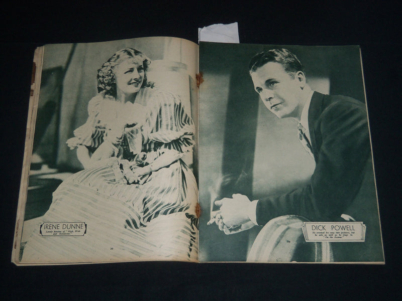 1937 PICTURE SHOW MAGAZINE - CHRISTMAS SPECIAL - DEANNA DURBIN - J 4191