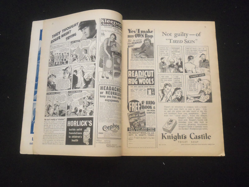 1936 APRIL WOMAN AND HOME MAGAZINE - OWNER GONE ABROAD BY RUBY AYRES - SP 6311A