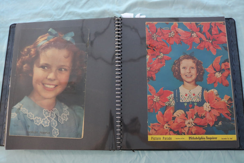 GIANT MOVIE STAR SCRAPBOOK - SHIRLEY TEMPLE - JAMES STEWART - #6