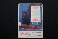 1935 NOVEMBER MOTOR BOATING MAGAZINE - ILLUSTRATED SAILBOATS COVER - SP 4185O