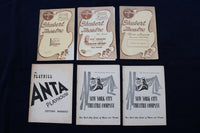 1930'S-1950'S PLAYBILL & PLAYGOER PROGRAMS - LOT OF 38 - O 3320
