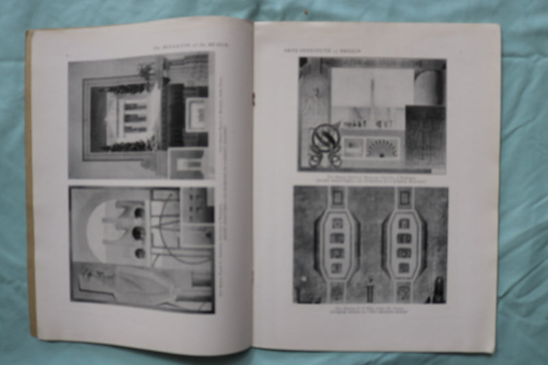 1931 JAN & JUNE BEAUX-ARTS INSTITUTE OF DESIGN BULLETINS - LOT OF 2 - K 3250