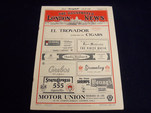 1957 FEBRUARY 2 ILLUSTRATED LONDON NEWS MAGAZINE - PRINCESS CAROLINE - E 8044