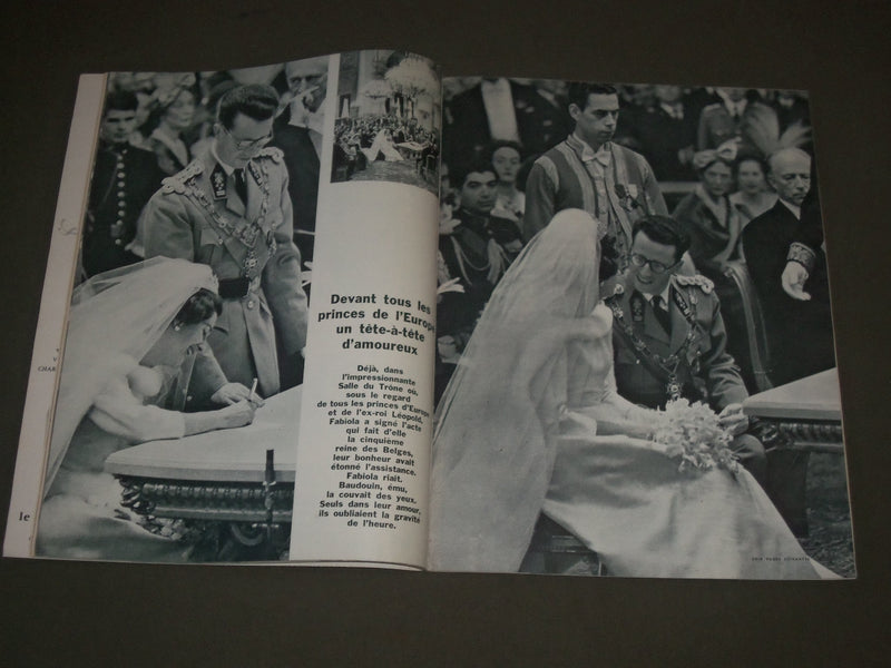1960 DECEMBER 24 JOURS DE FRANCE MAGAZINE - LE BONHEUR DE FABIOLA - SP 8555