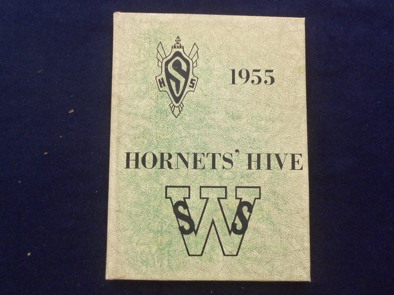 1955 THE HORNETS' HIVE WHITE SULPHUR SPRINGS (MT) HIGH SCHOOL YEARBOOK - YB 3224