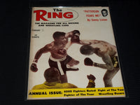 1962 FEBRUARY THE RING MAGAZINE - PATTERSON BOXING COVER - E 3380