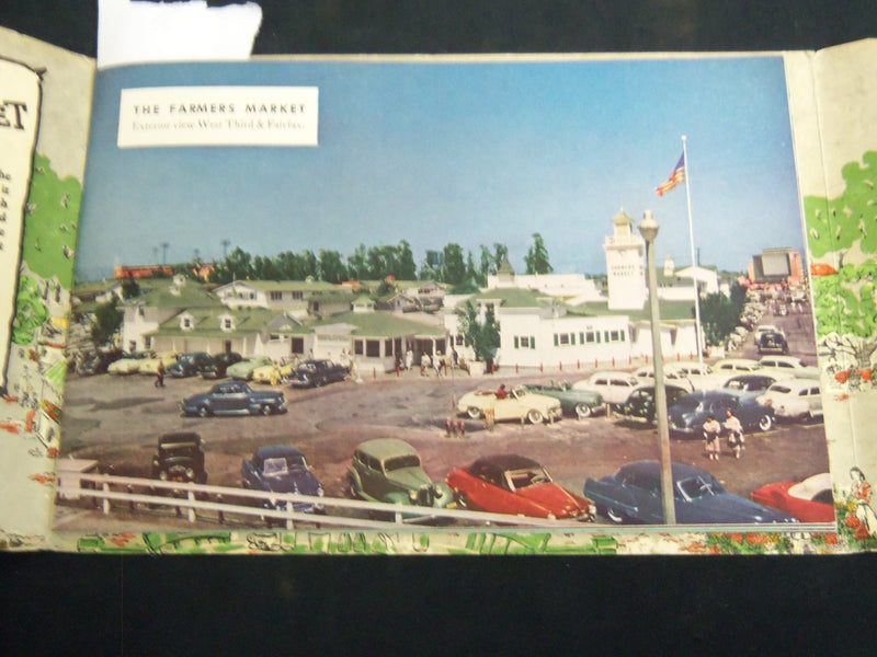 1950'S FARMERS MARKET LOS ANGELES SOUVENIR PROGRAM - J 8714