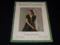 1931 NOVEMBER 15 TOWN & COUNTRY MAGAZINE - ABRAM POOLE FRONT COVER - E 2547