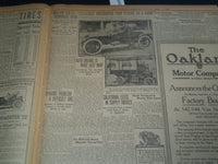 1912 APRIL 7 SAN FRANCISCO CHRONICLE SUNDAY AUTOMOBILE SECTION - NT 7611