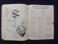 1966 RAMBLER AMERICAN TECHNICAL SERIVCE MANUL - SOFTCOVER MANUAL - KD 8880