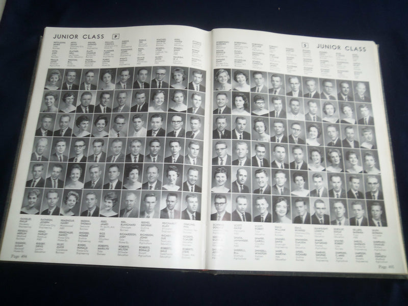 1960 REDSKIN OKLAHOMA STATE UNIVERSITY YEARBOOK - STILLWATER, OKLAHOMA - YB 2328