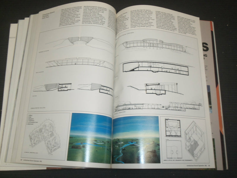 1984 SEPTEMBER ARCHITECTURAL RECORD MAGAZINE - NEUE STAATSGALERIE - ST 1682H
