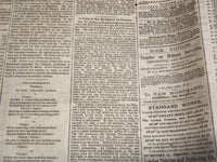 1864 NOVEMBER 9 THE EVENING POST NEWSPAPER - LINCOLN ELECTED - ATLANTA- NP 4252J