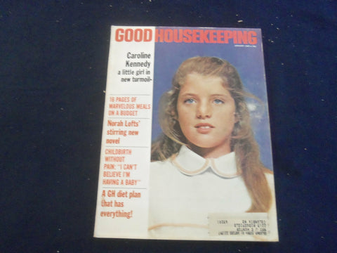1969 JANUARY GOOD HOUSEKEEPING MAGAZINE - CAROLINE KENNEDY - SP 4796B