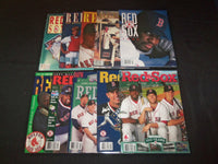 1990-2012 BOSTON RED SOX YEARBOOKS - LOT OF 10 -O 1700C