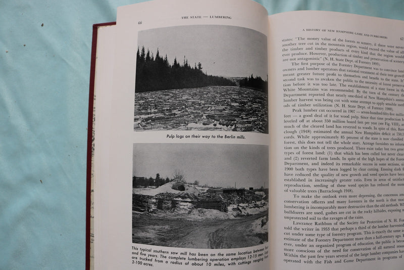 1957 NEW HAMPSHIRE GAME AND FURBEARERS REPORT BY HELENETTE SILVER - KD 9723