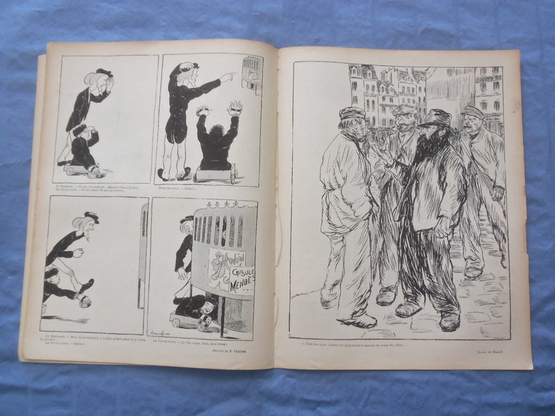 1900 FEB 3 LE SOURIRE MAGAZINE - ILLUSTRATED COMEDY - FRENCH TEXT - SP 4864D
