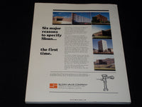 1988 SEPTEMBER ARCHITECTURAL RECORD MAGAZINE - SCHOOLS FRONT COVER - E 952