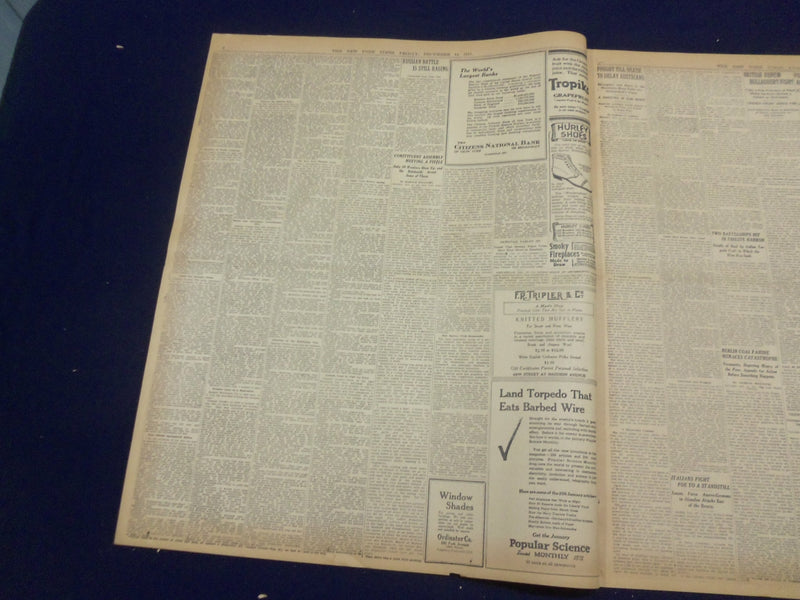 1917 DECEMBER 14 NEW YORK TIMES- DELAY IN SUPPLYING MACHINE GUNS TO ARMY-NT 8261