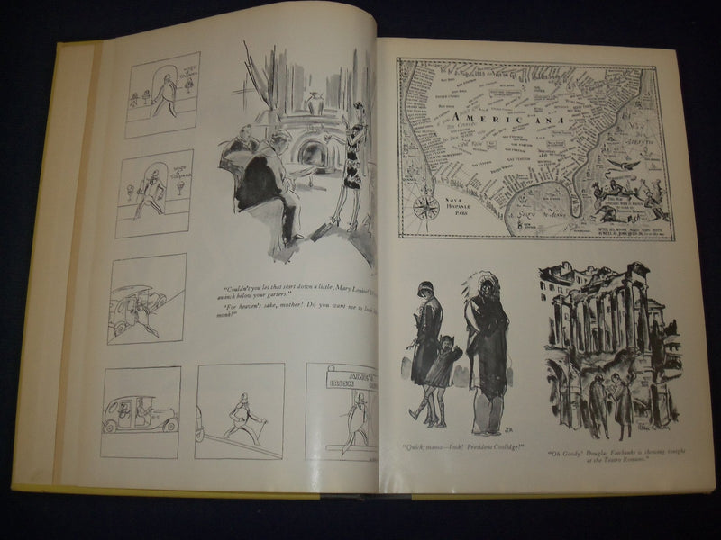 1950 THE NEW YORKER TWENTY-FIFTH ANNIVERSARY ALBUM - ILLUSTRATIONS - KD 2957
