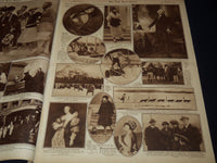 1922 APRIL 9 NEW YORK TIMES PICTURE SECTION - BATTLE FLAGS -NICE PHOTOS- NT 9481